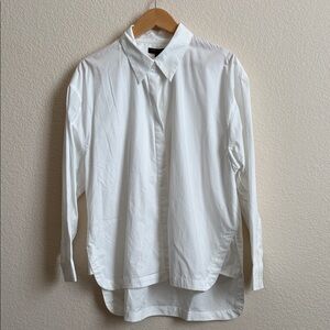 Banana Republic Crisp White Shirt - L - NWT